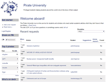 Tablet Screenshot of pirateuniversity.org